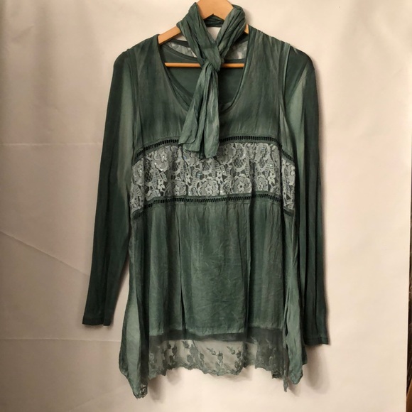 TANGO MANGO 3-pce Tunic (L-70) - Picture 2 of 12